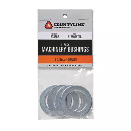 CountyLine Machine Sockets 1-1/8 in Dia x 14 Gauge 4 Pack Attachment Parts & Accessories