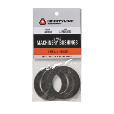 CountyLine 1-3/8 in. Diameter x 14 Gauge Machine Bushings, 3-Pack