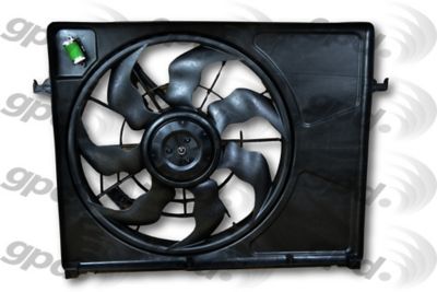 Global Parts Distributors LLC Engine Cooling Fan Assembly, BKNH-GBP-2811623