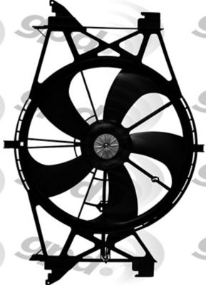 Global Parts Distributors LLC Engine Cooling Fan Assembly, BKNH-GBP-2811742