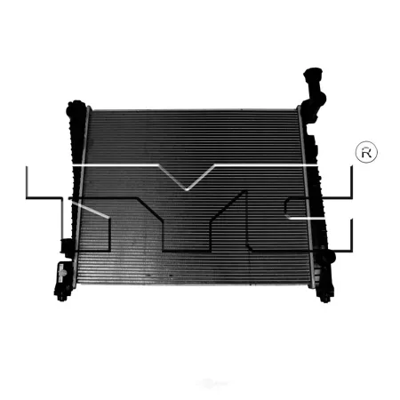 TYC radiator assembly FQPX-TYC-13200 Engine Performance