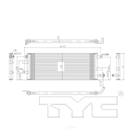 TYC Inverter Chiller FQPX-TYC-13316 Engine Performance