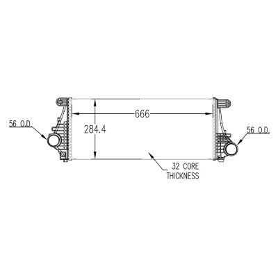 TYC Intercooler, FQPX-TYC-18077