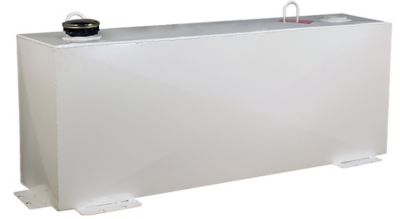 Better Built 36-Gallons White Rectangle Steel Truck Fuel Vertical Transfer  Tank in the Truck Transfer Tanks department at