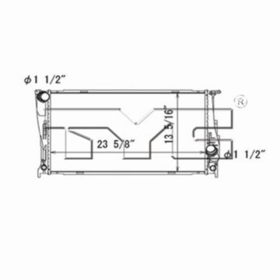 TYC Radiator, FQPX-TYC-2941