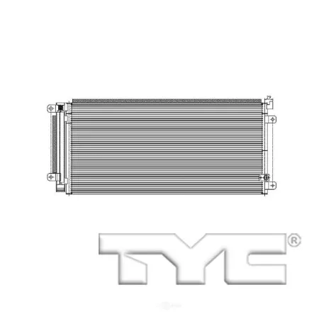 TYC air conditioning condenser FQPX-TYC-30008 Engine Performance