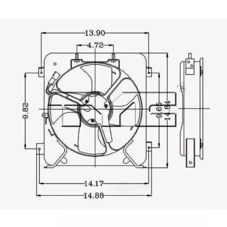 TYC Engine Cooling Fan Pulley FQPX-TYC-610080 Engine Performance