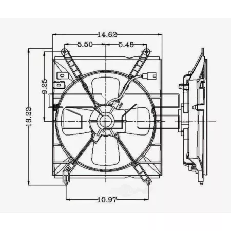 TYC Engine Cooling Fan Pulley FQPX-TYC-610100 Engine Performance