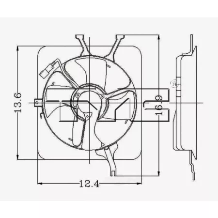 TYC Engine Cooling Fan Pulley FQPX-TYC-610170 Engine Performance