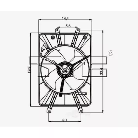 TYC Engine Cooling Fan Pulley FQPX-TYC-610620 Engine Performance