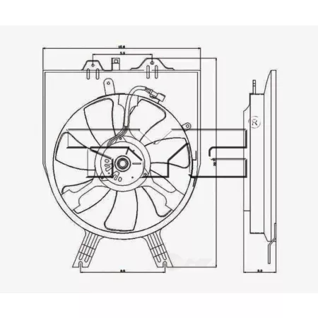 TYC Engine Cooling Fan Pulley FQPX-TYC-610850 Engine Performance