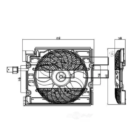 TYC Engine Cooling Fan Pulley FQPX-TYC-611220 Engine Performance