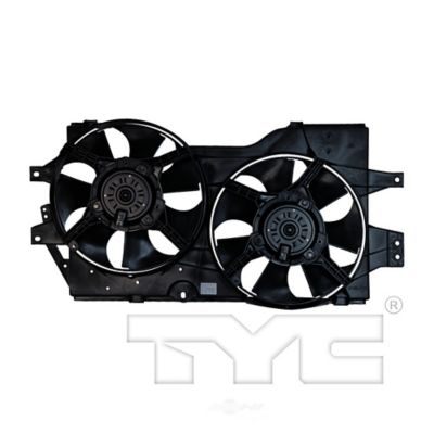 TYC Dual Radiator and Condenser Fan Assembly, FQPX-TYC-620140