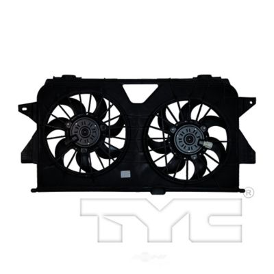 TYC Dual Radiator and Condenser Fan Assembly, FQPX-TYC-621370