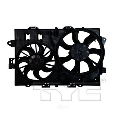 TYC Dual Radiator and Condenser Fan Assembly, FQPX-TYC-621670