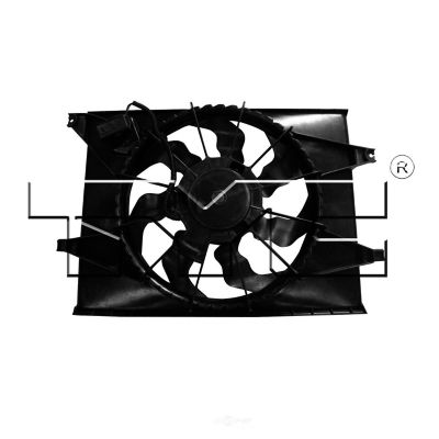 TYC Dual Radiator and Condenser Fan Assembly, FQPX-TYC-622250