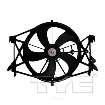 TYC Dual Radiator and Condenser Fan Assembly, FQPX-TYC-622360