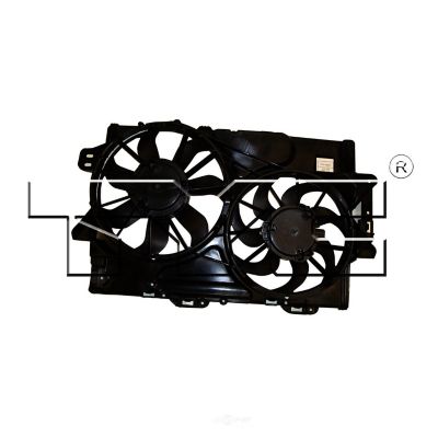 TYC Dual Radiator and Condenser Fan Assembly, FQPX-TYC-622380
