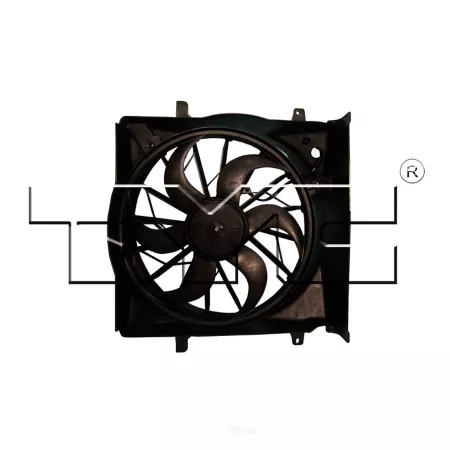 TYC Dual Radiator and Condenser Fan Assembly FQPX-TYC-622690 Engine Performance