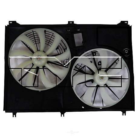 TYC Dual Radiator and Condenser Fan Assembly, FQPX-TYC-623380