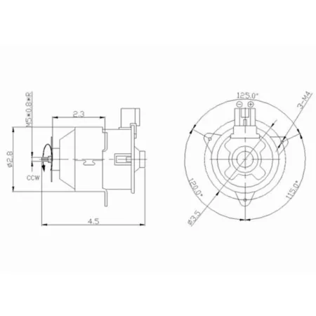 TYC Engine Cooling Fan Motor FQPX-TYC-630660 Engine Performance