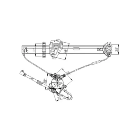 TYC Power Window Motor and Regulator Assembly FQPX-TYC-660056 Engine Performance