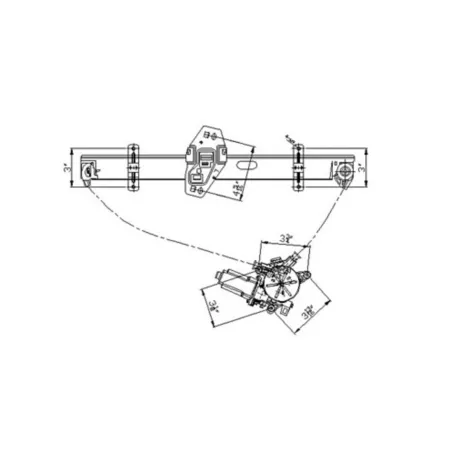 TYC Power Window Motor and Regulator Assembly FQPX-TYC-660061 Engine Performance