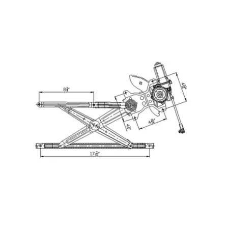 TYC Power Window Motor and Regulator Assembly FQPX-TYC-660096 Engine Performance