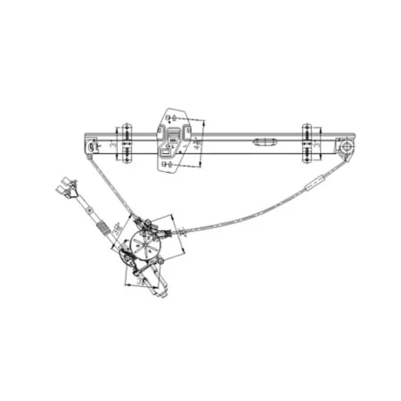 TYC Power Window Motor and Regulator Assembly FQPX-TYC-660124 Engine Performance