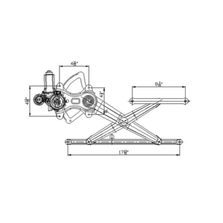 TYC Power Window Motor and Regulator Assembly FQPX-TYC-660127 Engine Performance