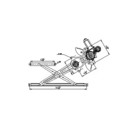 TYC Power Window Motor and Regulator Assembly FQPX-TYC-660132 Engine Performance