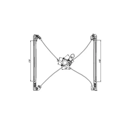 TYC Power Window Motor and Regulator Assembly FQPX-TYC-660144 Engine Performance