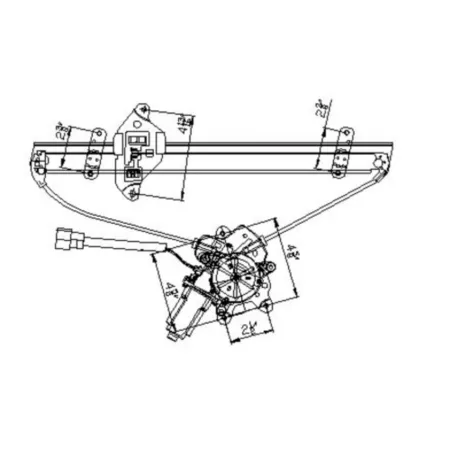 TYC Power Window Motor and Regulator Assembly FQPX-TYC-660154 Engine Performance