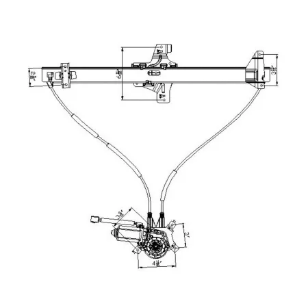 TYC Power Window Motor and Regulator Assembly FQPX-TYC-660233 Engine Performance