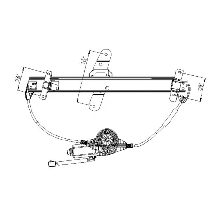 TYC Power Window Motor and Regulator Assembly FQPX-TYC-660236 Engine Performance