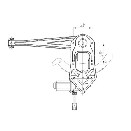 TYC Power Window Motor and Regulator Assembly FQPX-TYC-660258 Engine Performance