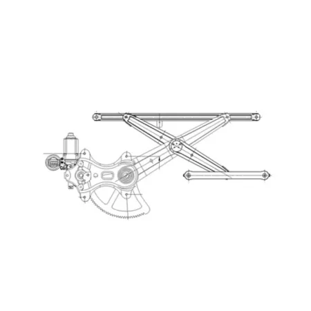 TYC Power Window Motor and Regulator Assembly FQPX-TYC-660294 Engine Performance