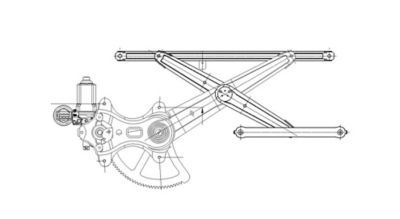 TYC Power Window Motor and Regulator Assembly, FQPX-TYC-660322 at ...