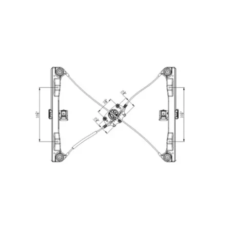 TYC Power Window Motor and Regulator Assembly FQPX-TYC-660343 Engine Performance