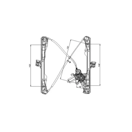 TYC Power Window Motor and Regulator Assembly FQPX-TYC-660346 Engine Performance