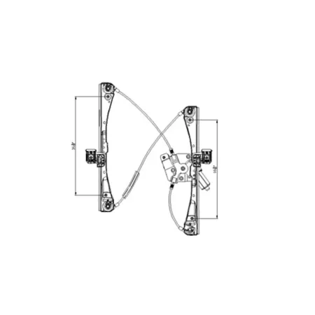 TYC Power Window Motor and Regulator Assembly FQPX-TYC-660351 Engine Performance