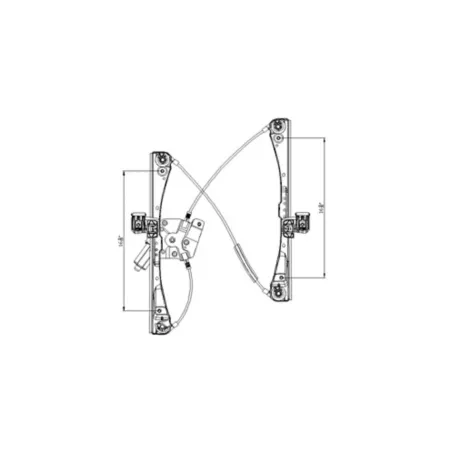 TYC Power Window Motor and Regulator Assembly FQPX-TYC-660352 Engine Performance