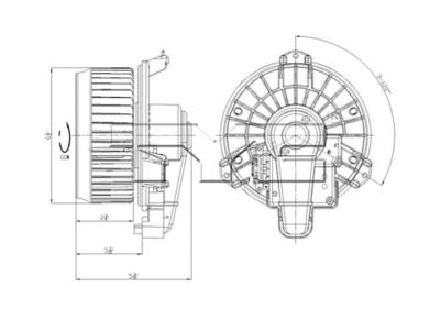 TYC HVAC Blower Motor, FQPX-TYC-700215