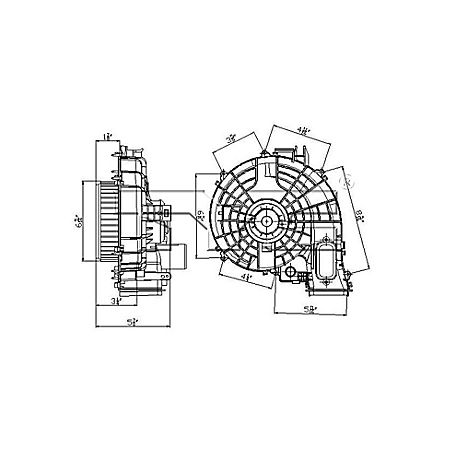 TYC HVAC Blower Motor, FQPX-TYC-700240
