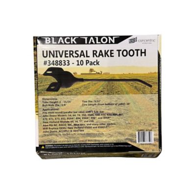 Image showing  Universal Agricultural Rubber Rake Teeth, 10 pk.
