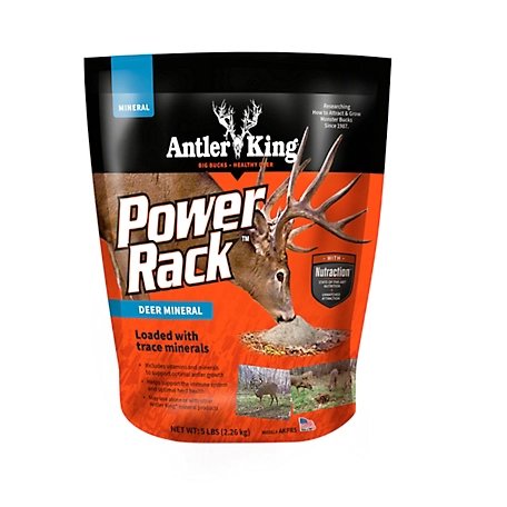 Antler King Power Rack Deer Mineral, 5 lb., AKPRNY