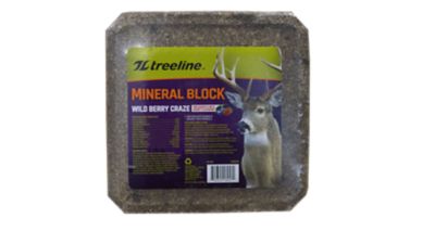 treeline 25 lb. Wild Berry Craze Mineral Block for Deer
