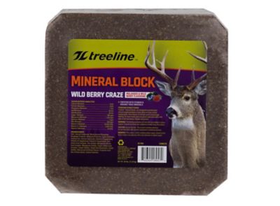 treeline Wild Berry Craze Mineral Block for Deer, 25 lb.