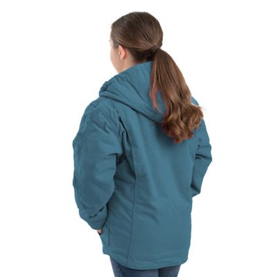Image showing  Kids' Softstone Duck Sherpa-Lined Hooded Coat, BHJ41BLH