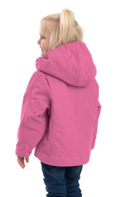 Image showing  Toddler Girls' Softstone Duck Sherpa-Lined Hooded Coat